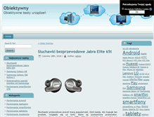 Tablet Screenshot of obiektywny.com.pl